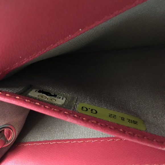 Authentic Chanel Boy long wallet / WOC - Picture 13 of 15